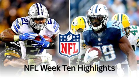 Highlights from all the matches played in week 10 in the NFL | NFL News ...