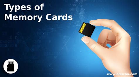 Types of Memory Cards | 7 Different Types of Memory Cards