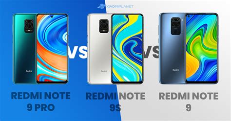 Redmi Note 9 Pro vs. Redmi Note 9S vs. Redmi Note 9: These are the main differences in equipment ...