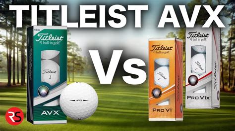 REVIEW TITLEIST AVX GOLF BALL Vs PRO V1 PRO V1X, 53% OFF