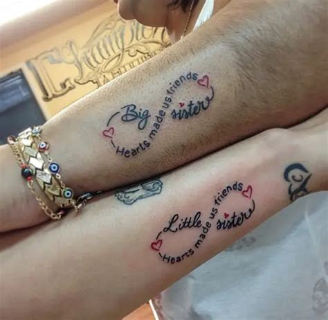 40 Inseparable Sisters Infinity Tattoo You'll Love to See