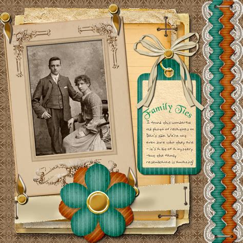 Media Kit | Scrapbook MAX! Digital Scrapbooking Software | Heritage scrapbook pages, Family ...