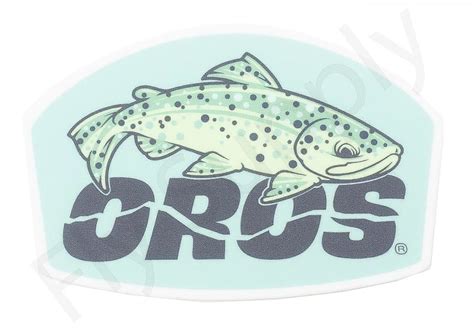 Oros Logo Sticker – Smartlures.nl