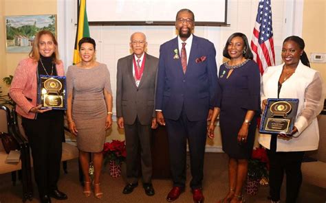 Jamaican Diaspora Members Receive National Awards at Washington Embassy - The St Kitts Nevis ...