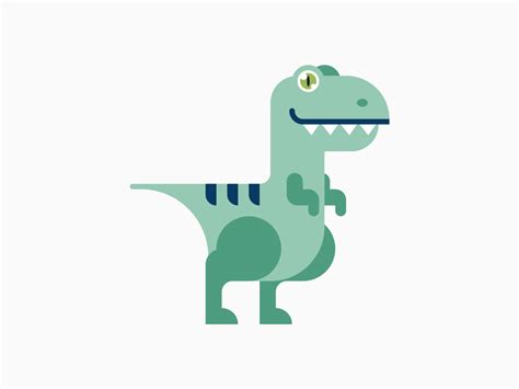 Dino animation by Margo de Graaf on Dribbble