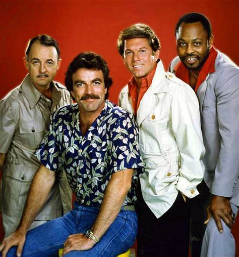 The cast of Magnum PI circa 1981 : r/OldSchoolCool