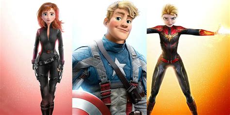 The Avengers Look Amazing As Disney Animated Characters