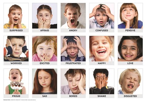 Zart Art Emotions Art & Language Chart Pack for young children