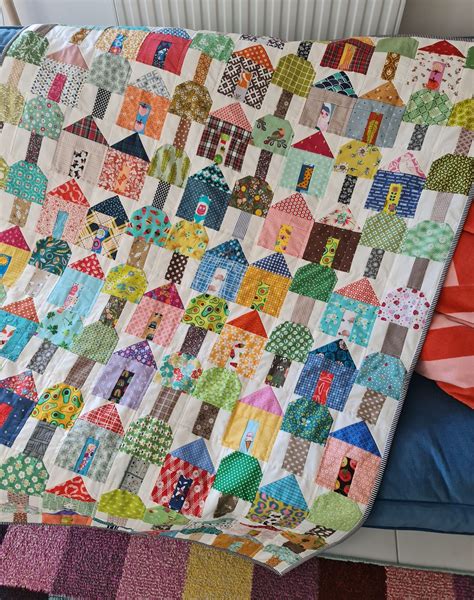 Village quilt (3)