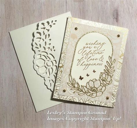 Lesley's Stampin Ground : Gold Foiled Flowers Cards & Envelopes | Cards & envelopes, Cards ...