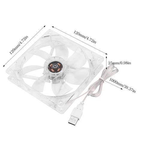 Cooling fan with led lights, Computers & Tech, Parts & Accessories, Computer Parts on Carousell