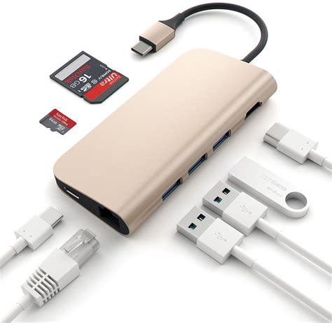 Satechi USB-C Multi-Port Adapter 4K with Ethernet