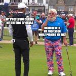 John Daly and Tiger Woods Meme Generator - Imgflip