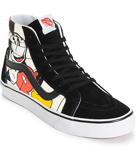 Disney x Vans Sk8-Hi Mickey & Friends Skate Shoes | Zumiez