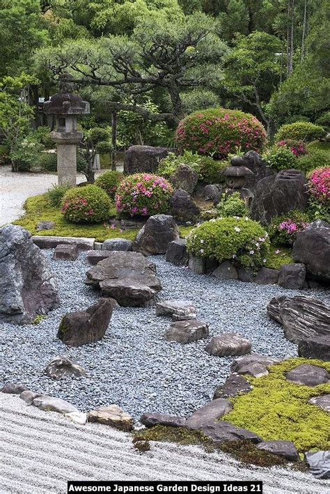 Awesome Japanese Garden Design Ideas - HOMYHOMEE