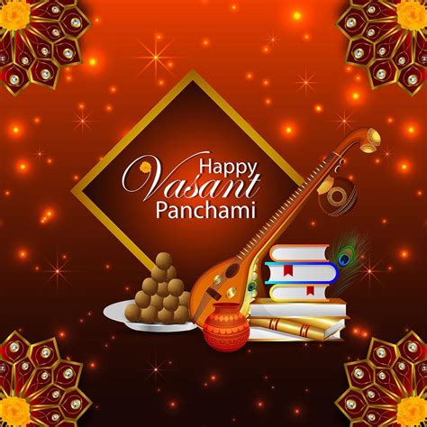 Vasant panchami creative background 1937098 Vector Art at Vecteezy