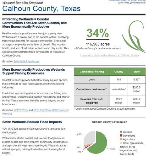 Wetland Benefits in Calhoun County - Calhoun