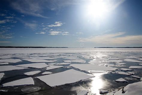 Icy landscape stock photo. Image of nature, frozen, coast - 13308986