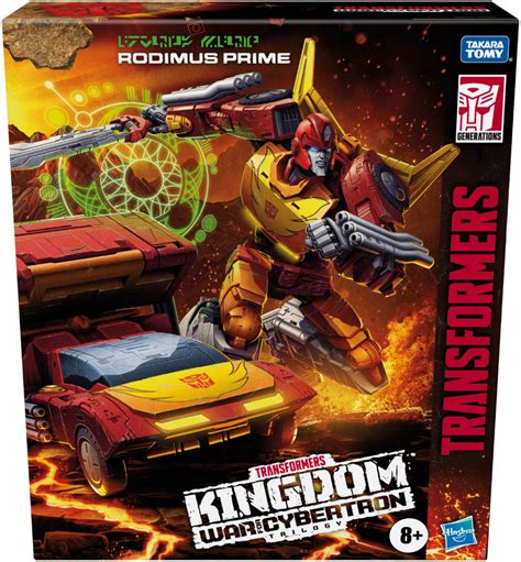 Transformers War for Cybertron Kingdom Commander Class Rodimus Prime - craibas.al.gov.br