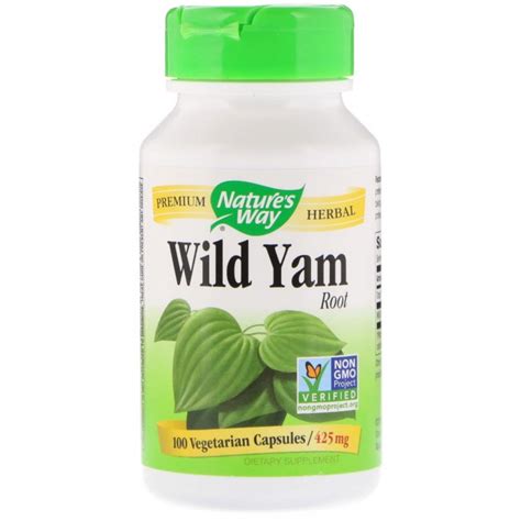 Wild Yam 100 Capsules by Nature's Way