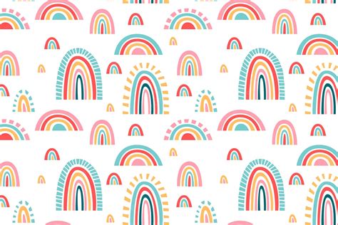 Aggregate 64+ boho rainbow wallpaper best - in.cdgdbentre