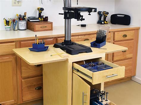 PROJECT: Benchtop Drill Press Mobile Stand - Woodworking | Blog | Videos | Plans | How To