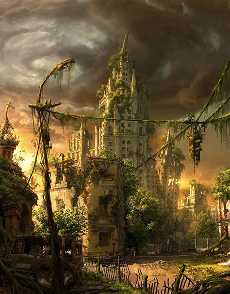 post apocalyptic city concept art #3 image - Ashes of Dystopia - ModDB