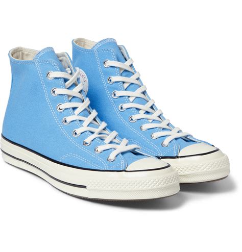 Converse 1970S Chuck Taylor Canvas High Top Sneakers in Blue for Men | Lyst