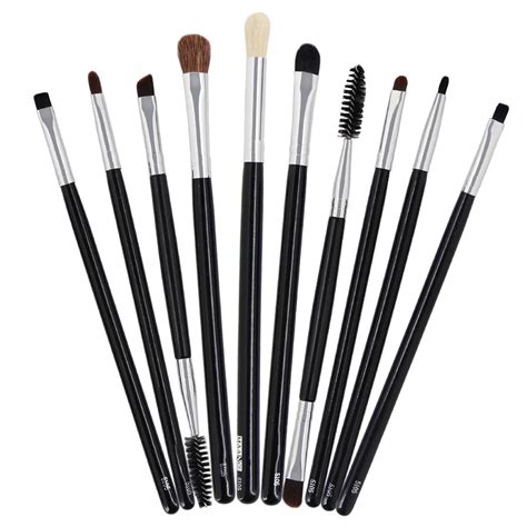 Nylon Hair Make Up Brushes Set Precise Blending Eye Shadow Detailed Small Shade Makeup Brushes ...