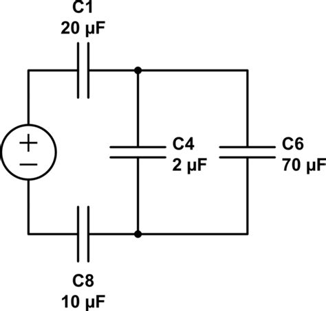 Help with capacitor circuit calculations - Electrical Engineering Stack Exchange