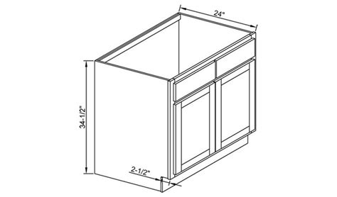 Kitchen Cabinet Dimensions Size Guide