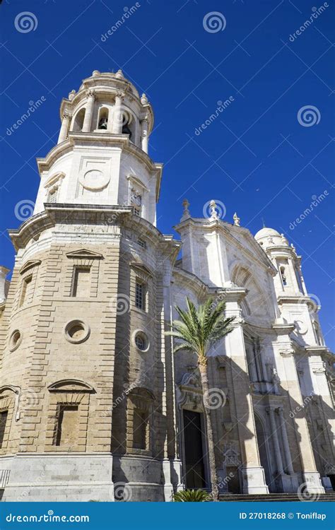 Ancient Cathedral on Cadiz. Stock Photo - Image of europe, andalusia ...