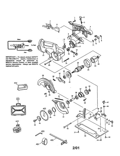 Makita Circular Saw Parts Diagram | Reviewmotors.co