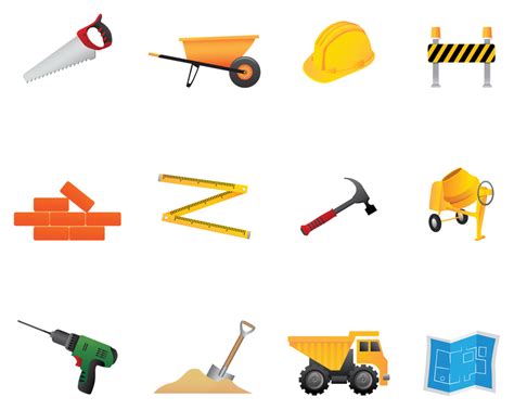 Clipart Of Construction Tools