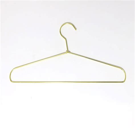 Display hangers for clothing retail store hangers gold wire hangers bulk MP-37 ...