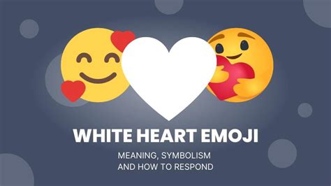 White Heart Emoji Meaning🤍 and How to Respond