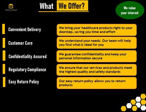 Introducing our services: Modern Delivery, Quality Assurance | Medicine at HomE posted on the ...