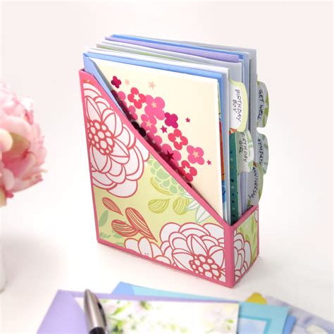 365 Designs: DIY Greeting Card Organizer