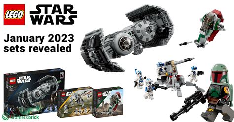 January 2023 LEGO Star Wars sets revealed with TIE Bomber, 501st pack, and more [News] - The ...