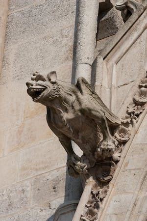 Gothic Gargoyles On Buildings