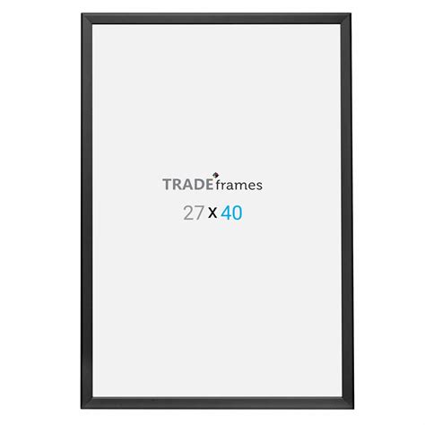 27x40 Black Movie Poster Frame 1.25 Inch– Snap Frames Direct