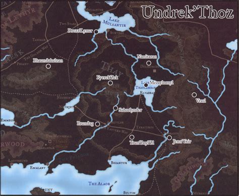 Geography of the Underdark