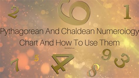 How to Use the Chaldean Numerology Chart for Guidance – MyLifeDraft