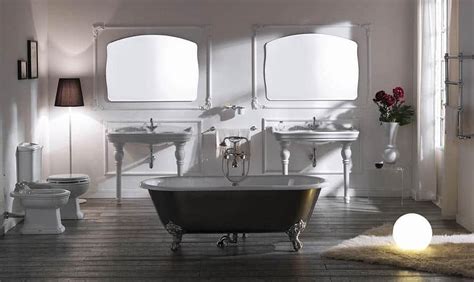 Black Bathtubs for Modern Bathroom Ideas with Freestanding Installation