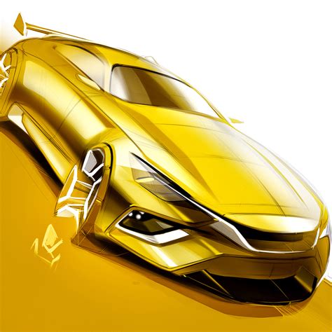 Concept Car Drawing at GetDrawings | Free download