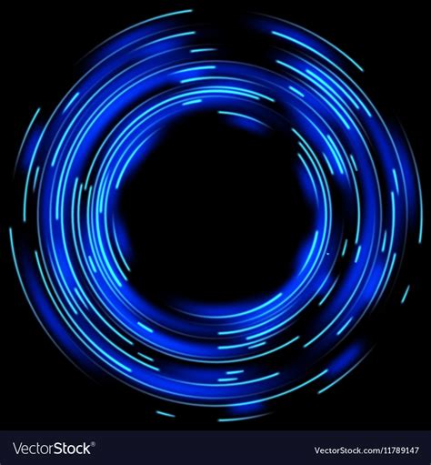 Blue light effects eps 10 Royalty Free Vector Image