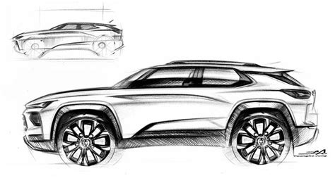 Does This Sketch from GM Design Studio Represent A Future Corvette SUV? - Corvette: Sales, News ...