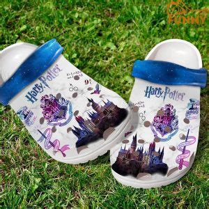 Hogwarts Harry Potter Crocs - Discover Comfort And Style Clog Shoes With Funny Crocs