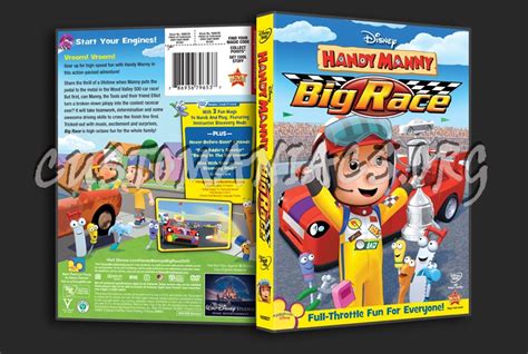 Handy Manny Big Race dvd cover - DVD Covers & Labels by Customaniacs, id: 157138 free download ...