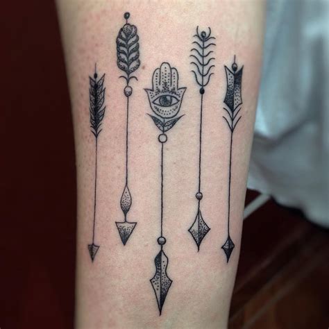 75+ Best Arrow Tattoo Designs & Meanings - Good Choice for 2019